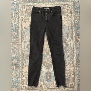 Madewell Black Skinny Jeans